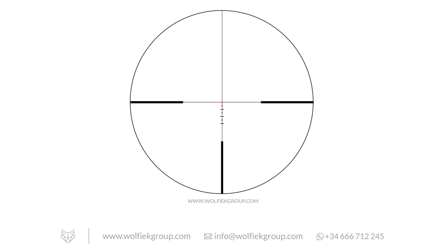 Vector Optics Continental Riflescope - x6 1-6x24 Fiber SFP