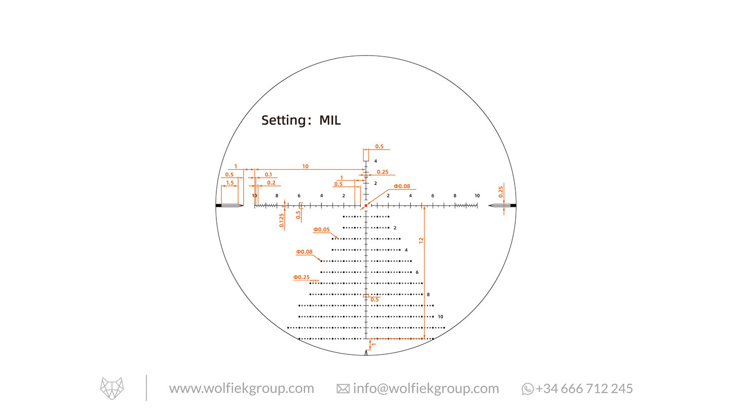 Vector Optics Veyron Riflescope - 4-16x44 HD CTR FFP GenII