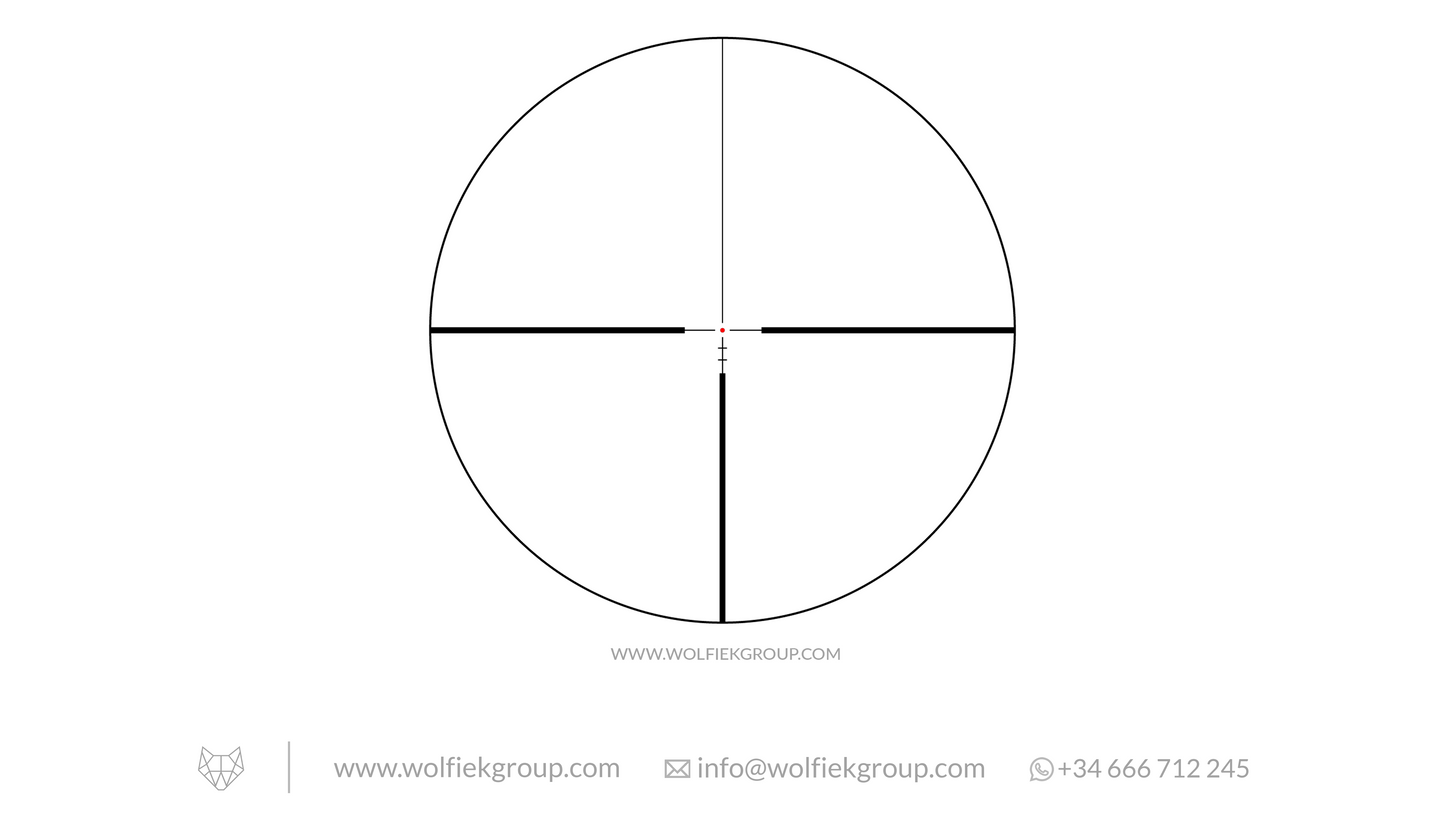 Vector Optics Continental Riflescope Hunting – x6 2-12x50 G4 SFP