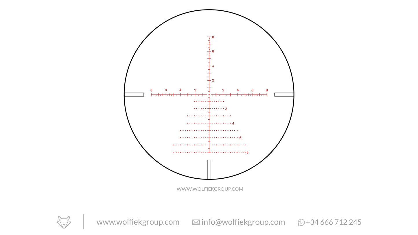 Vector Optics Continental Riflescope – x8 4-32x56 ED Tactical SFP