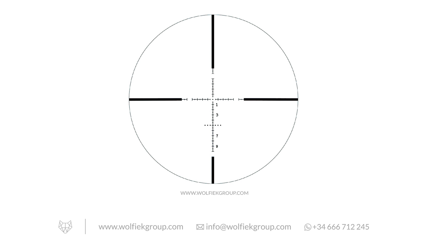 Vector Optics Marksman Riflescope - 10x44 SFP