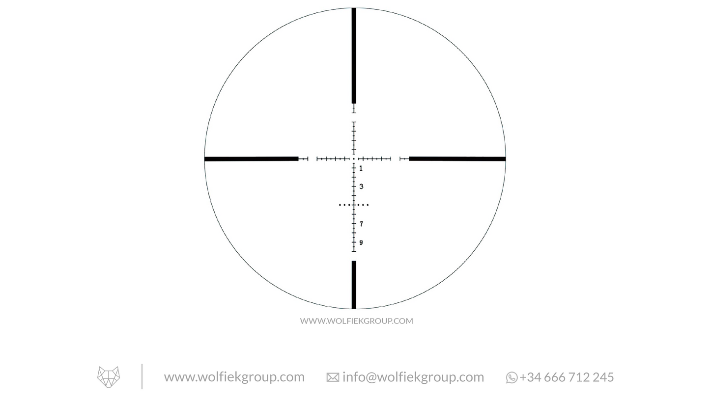 Vector Optics Marksman Riflescope - 4.5-18x50 SFP