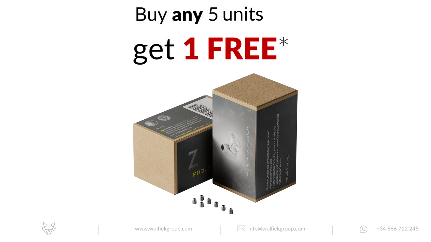 Zan Projectiles Airgun Slugs - Cal .177 (4.51mm)