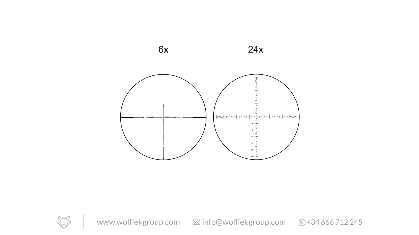 Vector Optics Orion Pro Max Riflescope - 6-24x50 FFP HD
