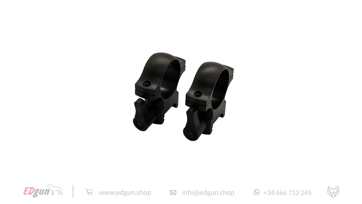 EDgun Tactical Match Rings 30mm