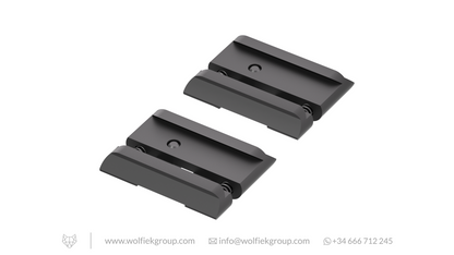 Vector Optics 11 mm Dovetail To Picatinny Rail Adaptor Set