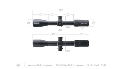 Vector Optics Taurus Riflescope - 4-16x44 HD SFP