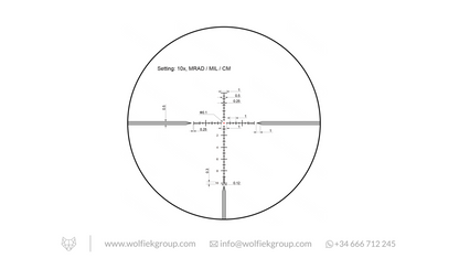 Vector Optics Taurus Riflescope - 4-16x44 HD SFP