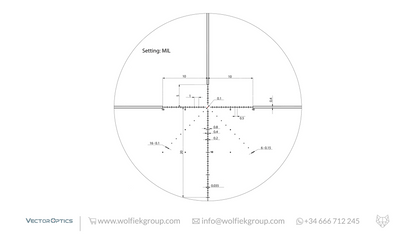 Vector Optics Veyron Riflescope - 4-16x44 IR FFP