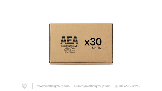 AEA Master Box Exact Slug Heavy (+) Hollow Point - Cal .35 (9mm) | 11.3g (174gr)