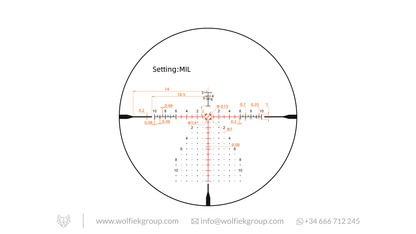 Vector Optics Continental Riflescope - x6 2-12x44 CTR MPVO