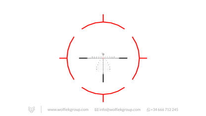 Vector Optics Continental Riflescope - x6 2-12x44 RAR MPVO