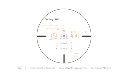 Vector Optics Continental Riflescope - x6 2-12x44 RAR MPVO