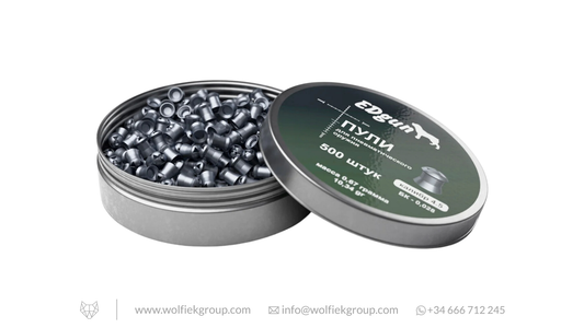 Balines EDgun Hades · Cal .177 (4,52mm) · Peso 0,67g (10,34gr)