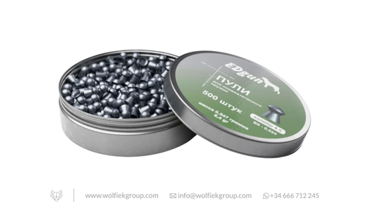 Balines EDgun Premium · Cal .177 (4,52mm) · Peso 0,55g (8,4gr)
