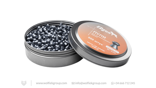 Balines EDgun Premium · Cal .22 (5,51mm/5,52mm) · Peso 1,03g (15,90gr)