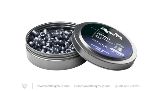 EDgun Premium Airgun Pellets - Cal .30 (7.62mm) | 2.9g (44.75gr)