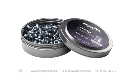 EDgun Premium Airgun Pellets - Cal .30 (7.62mm) | 3.25g (50.15gr)