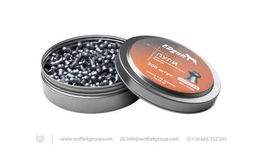Balines EDgun Premium · Cal .22 (5,5mm) · Peso 1,18g (18,10gr) (Lote 2022)