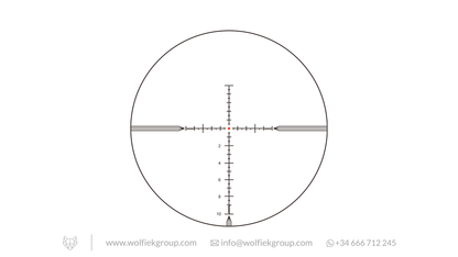 Vector Optics Tauron Riflescope -  3-18x50 GenII