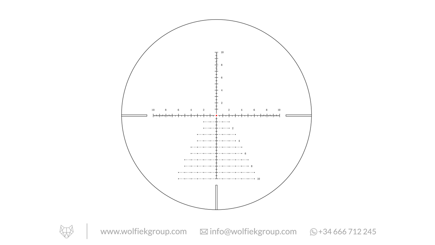 Vector Optics Veyron Compact Riflescope - 3-12x44IR SFP