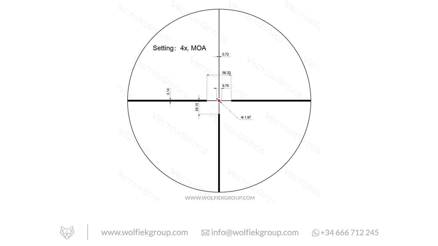 Vector Optics · Continental X8 1-8X24  Hunting ED SFP